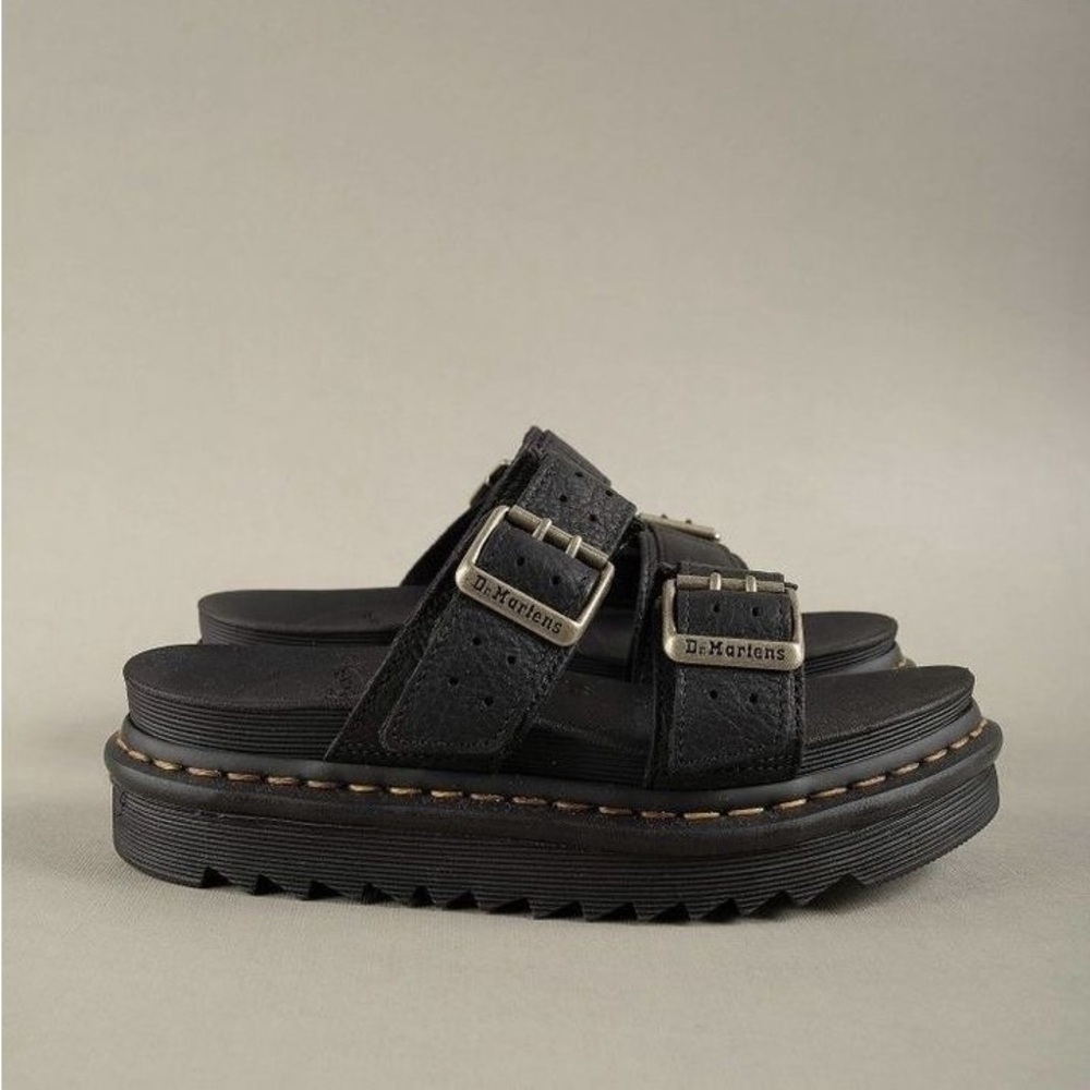 Dr Martens Chunky Black buckle Sandals